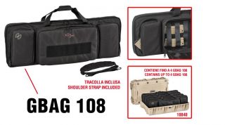 GBAG 108 PADDED GUN BAG FOR CASE 10840